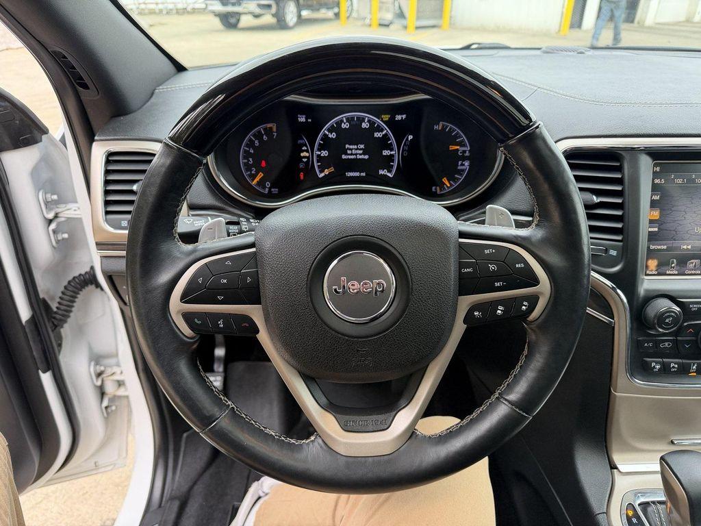 used 2017 Jeep Grand Cherokee car, priced at $14,400