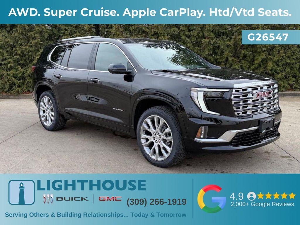 new 2026 GMC Acadia car, priced at $65,505