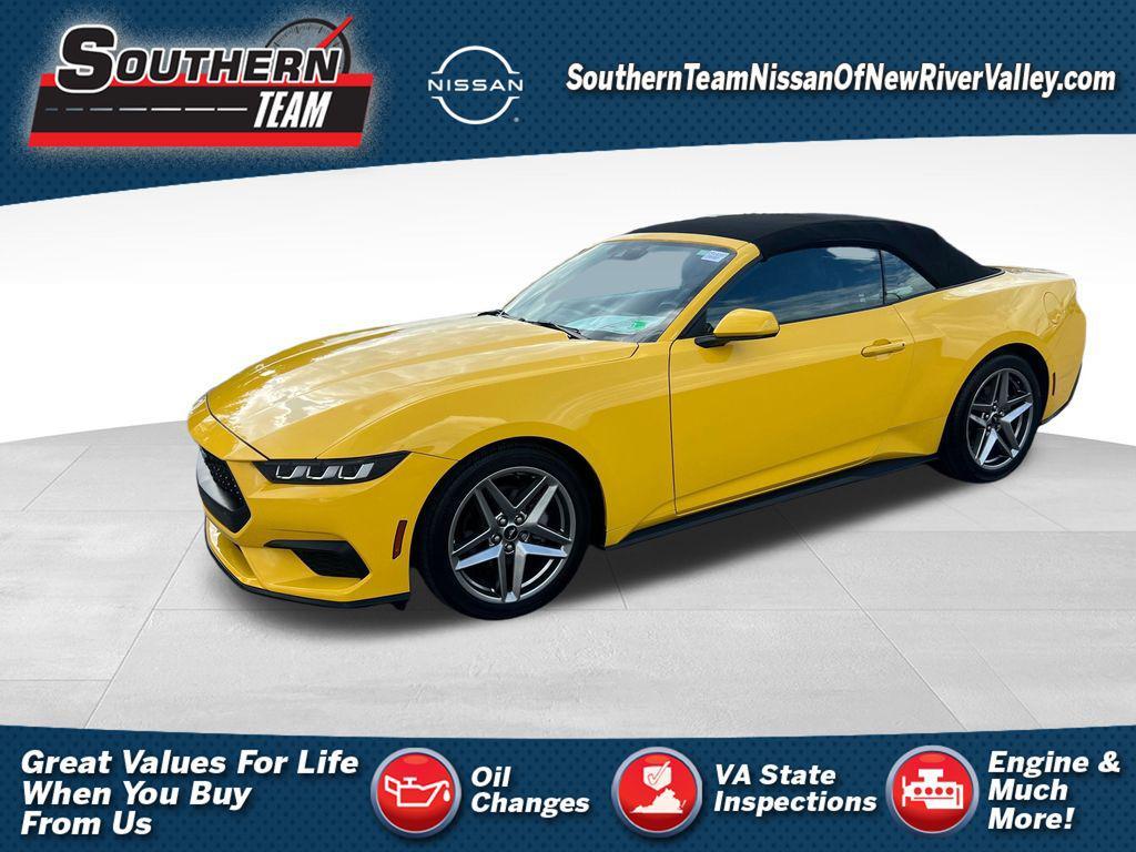 used 2024 Ford Mustang car, priced at $32,987