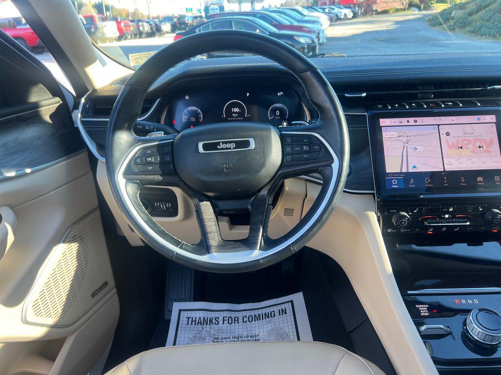 used 2022 Jeep Grand Cherokee L car, priced at $30,987