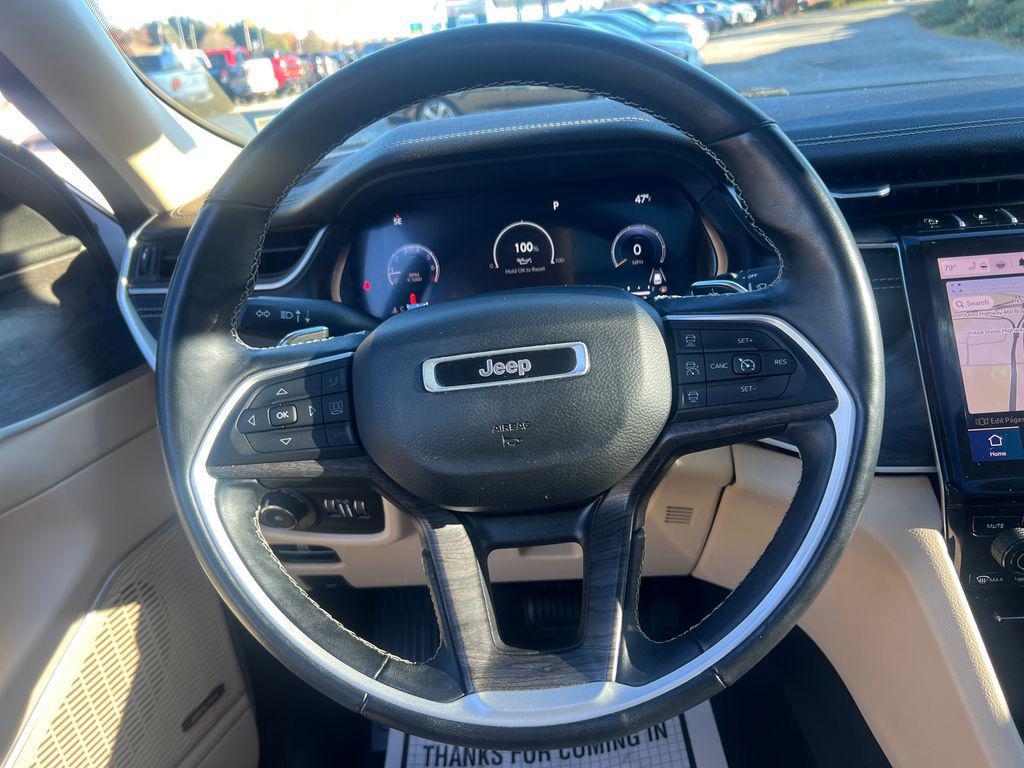 used 2022 Jeep Grand Cherokee L car, priced at $30,987