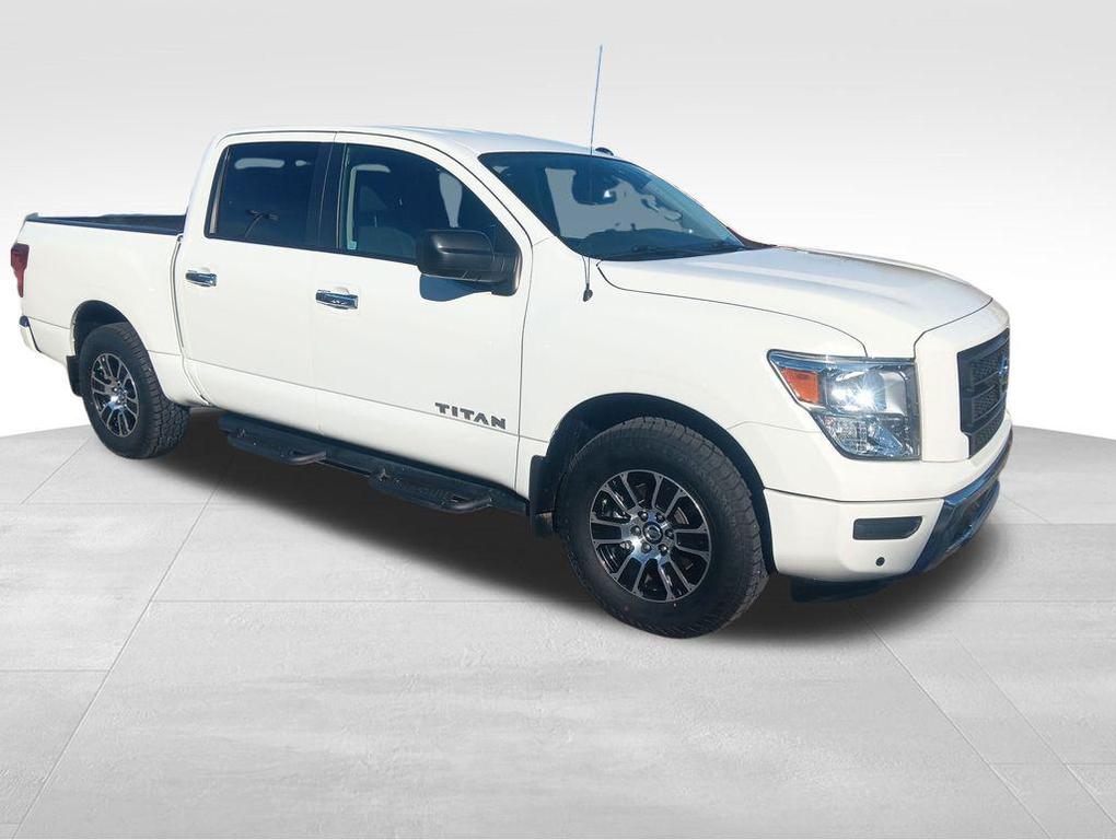 used 2021 Nissan Titan car, priced at $25,987