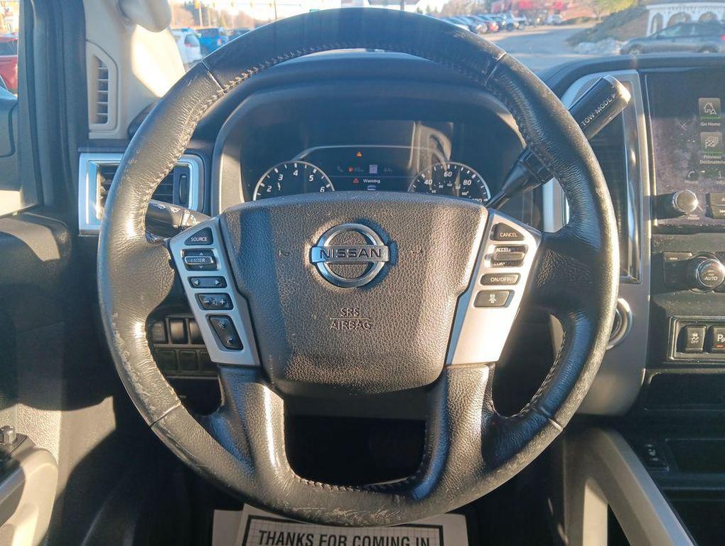 used 2021 Nissan Titan car, priced at $25,987