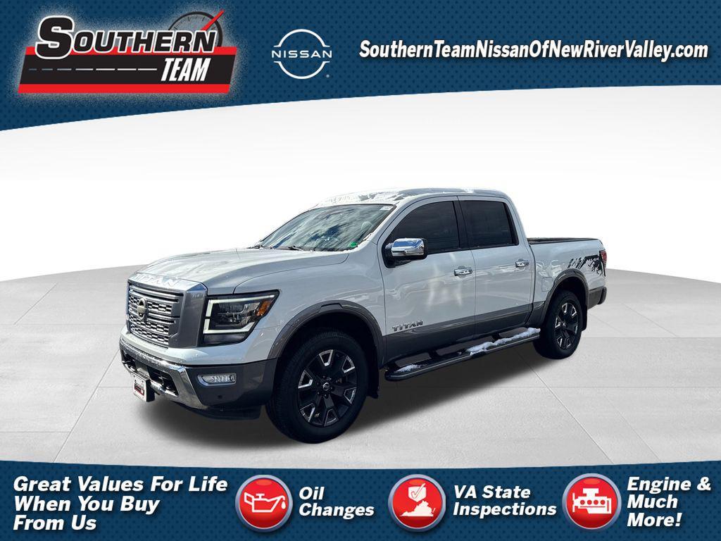 used 2021 Nissan Titan car, priced at $38,987