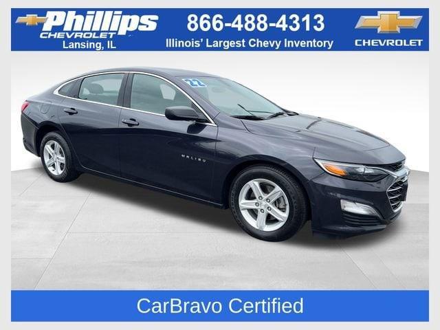 used 2022 Chevrolet Malibu car, priced at $17,233