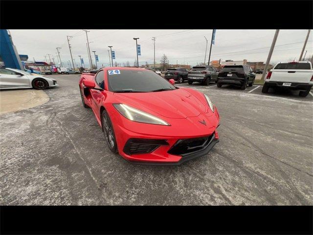used 2024 Chevrolet Corvette car, priced at $73,650
