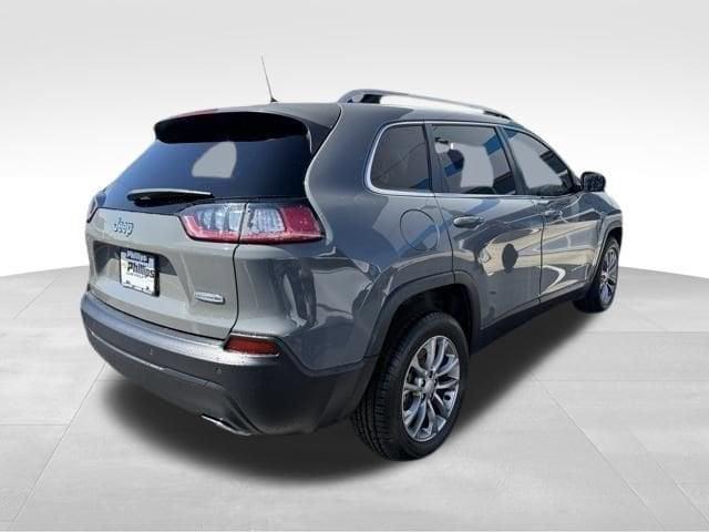 used 2021 Jeep Cherokee car, priced at $18,599