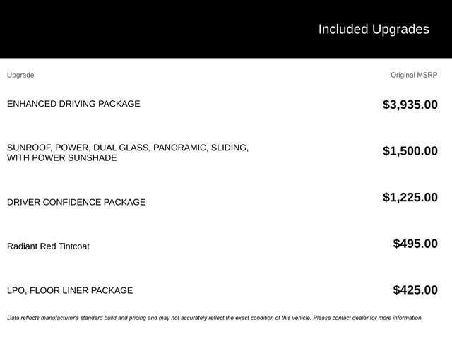 new 2026 Chevrolet Traverse car, priced at $54,129