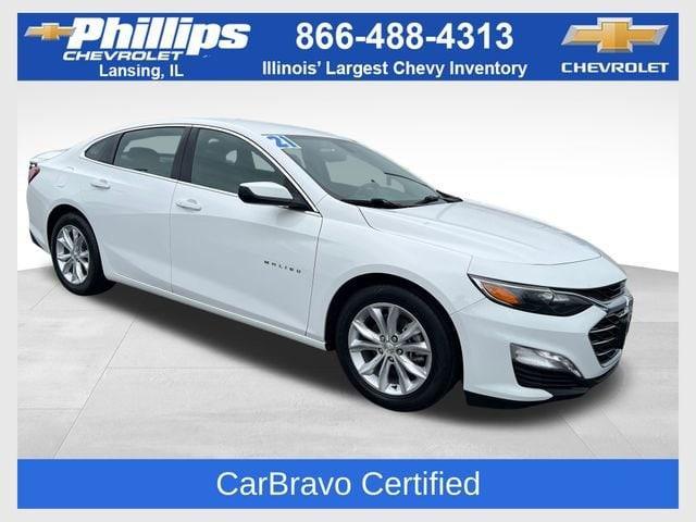 used 2021 Chevrolet Malibu car, priced at $15,376