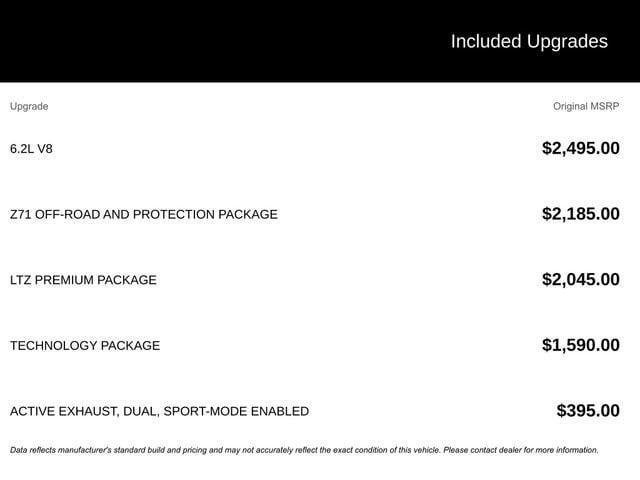 new 2026 Chevrolet Silverado 1500 car, priced at $65,717