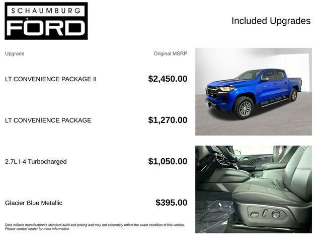 used 2023 Chevrolet Colorado car, priced at $31,991