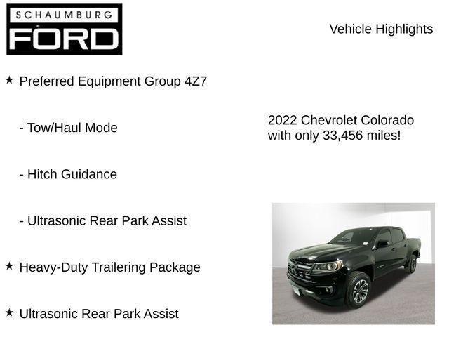 used 2022 Chevrolet Colorado car, priced at $29,800