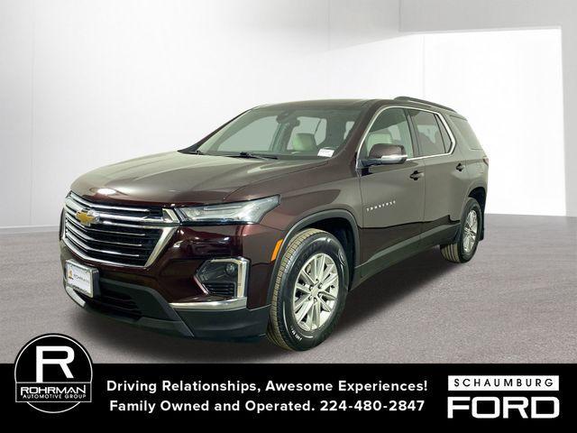 2023 Black Cherry Metallic Chevrolet Traverse