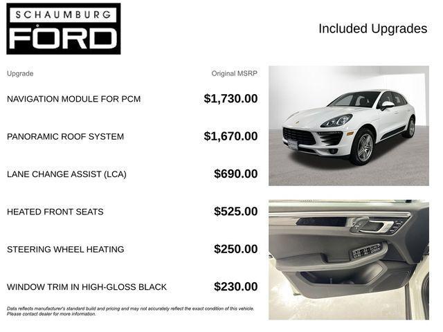 used 2017 Porsche Macan car, priced at $20,990
