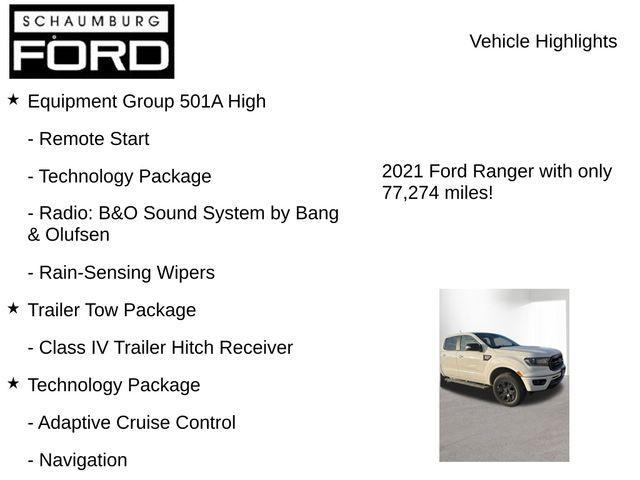 used 2021 Ford Ranger car, priced at $27,219
