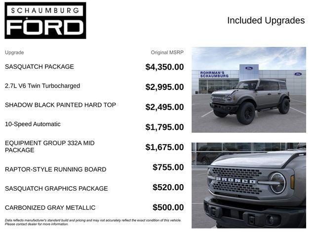 new 2026 Ford Bronco car, priced at $58,923