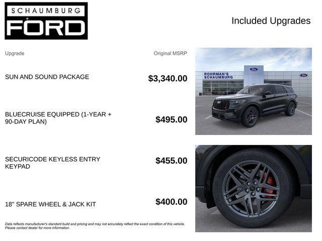 new 2026 Ford Explorer car, priced at $62,279