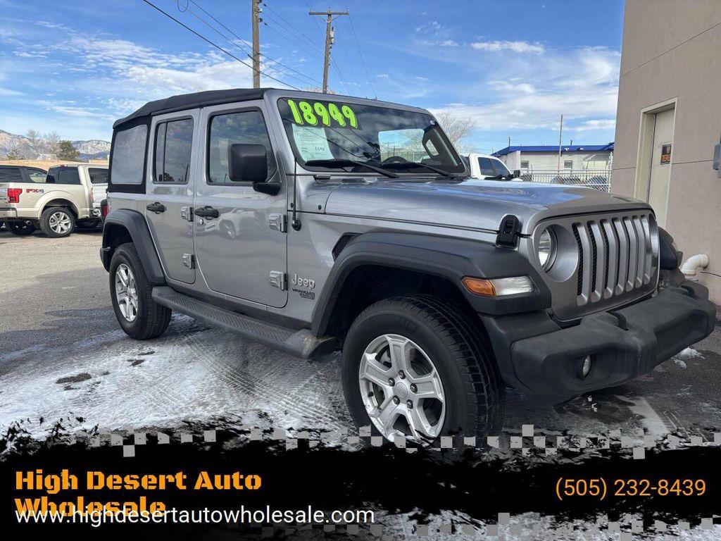 used 2019 Jeep Wrangler Unlimited car, priced at $18,500