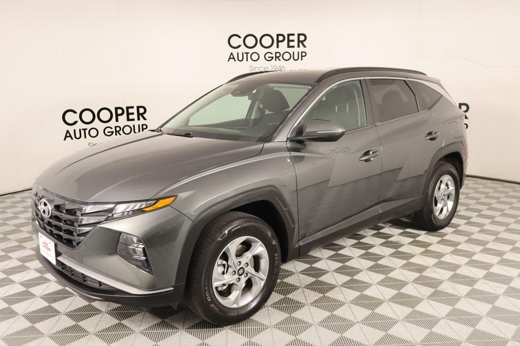 2022 Amazon Gray Hyundai TUCSON