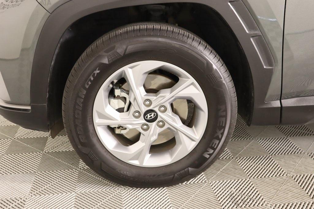 2022 Amazon Gray Hyundai TUCSON