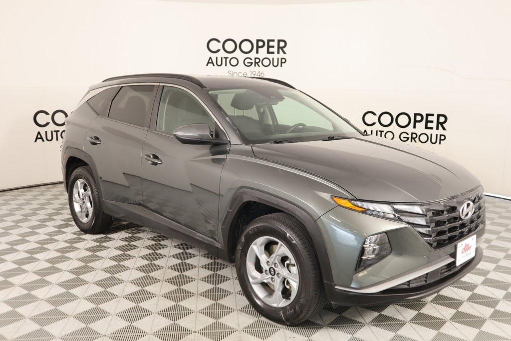 2022 Amazon Gray Hyundai TUCSON