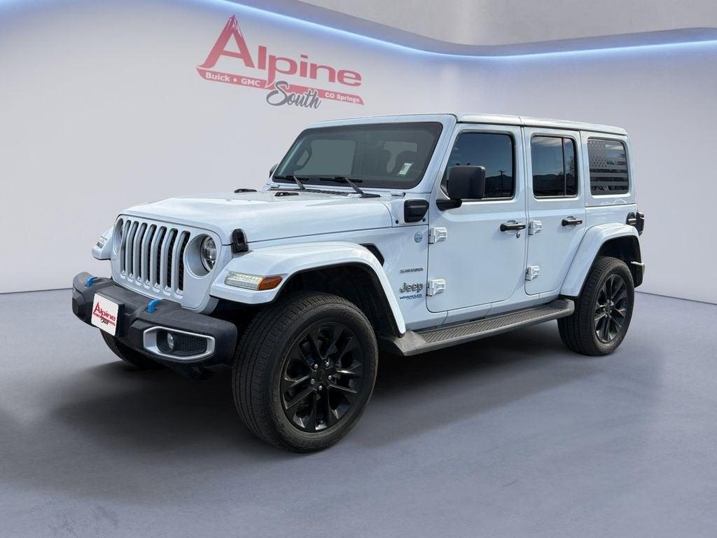 used 2022 Jeep Wrangler Unlimited 4xe car, priced at $27,509
