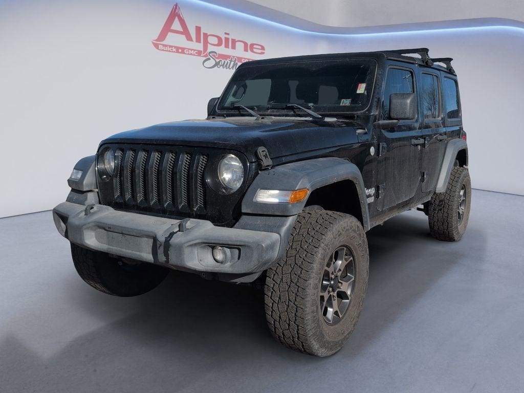 used 2018 Jeep Wrangler Unlimited car, priced at $20,999