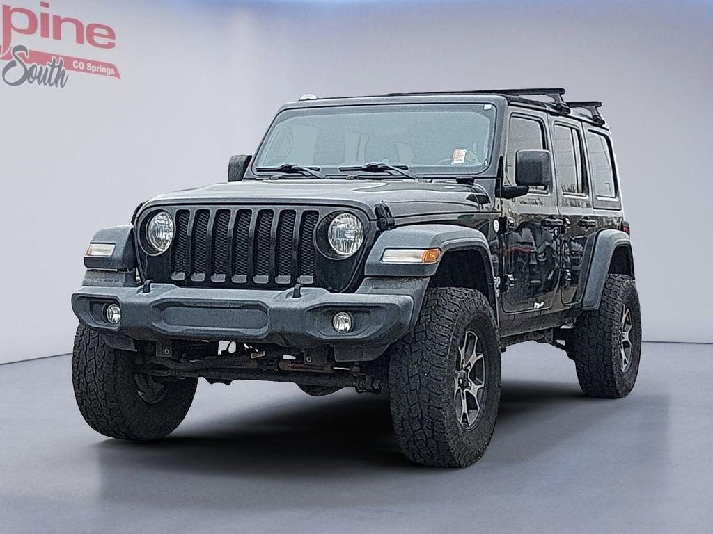 used 2018 Jeep Wrangler Unlimited car, priced at $18,946