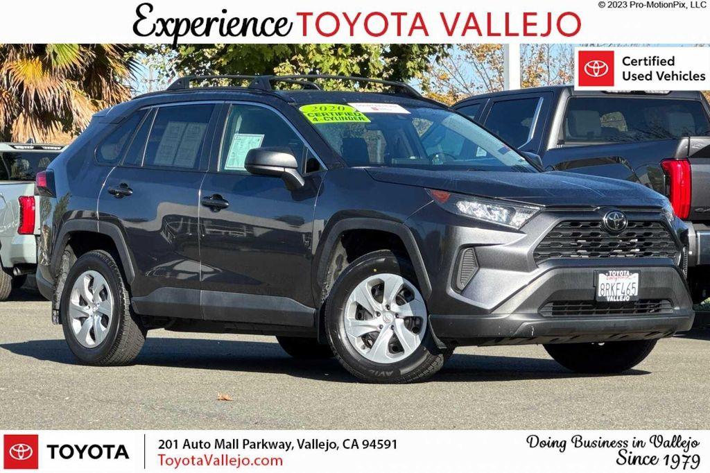 2020 Magnetic Gray Metallic Toyota RAV4