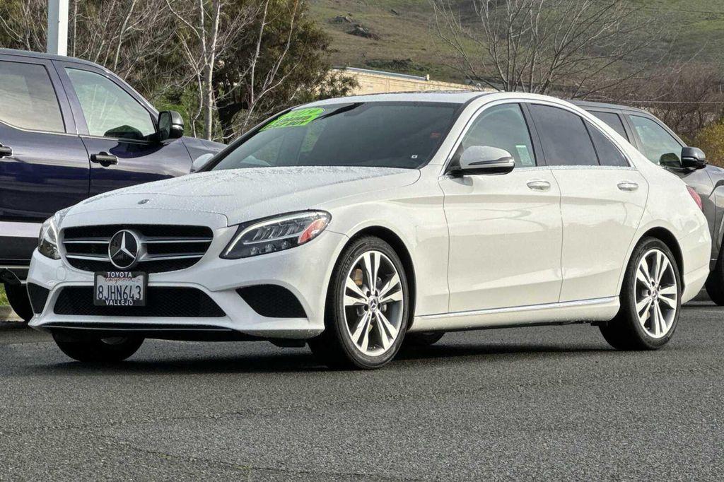 used 2019 Mercedes-Benz C-Class car, priced at $19,500