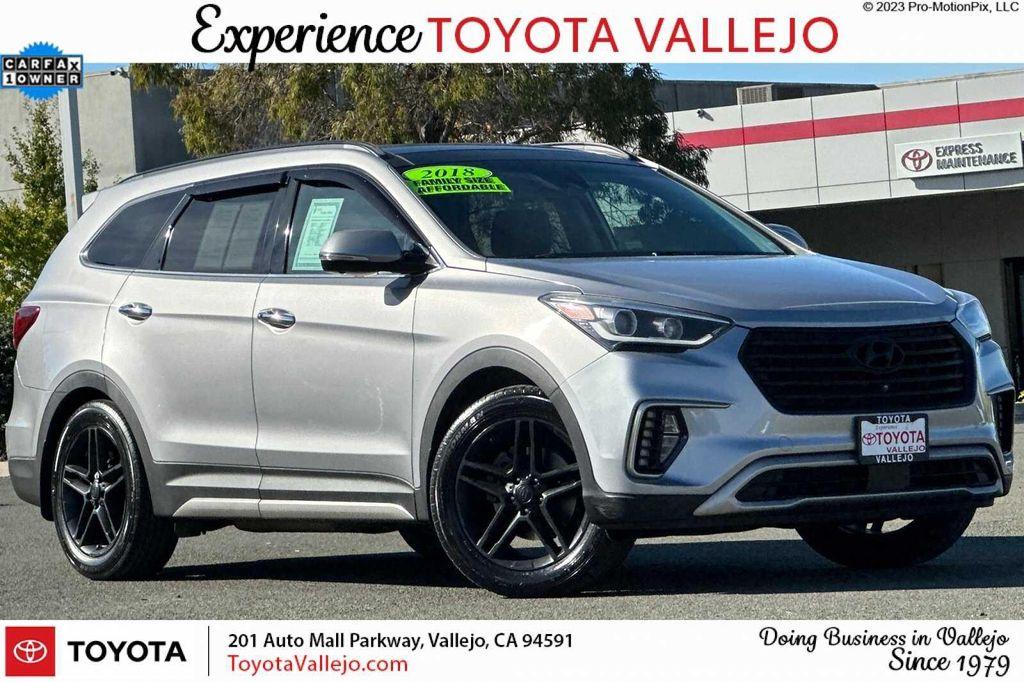 used 2018 Hyundai Santa Fe car, priced at $13,000
