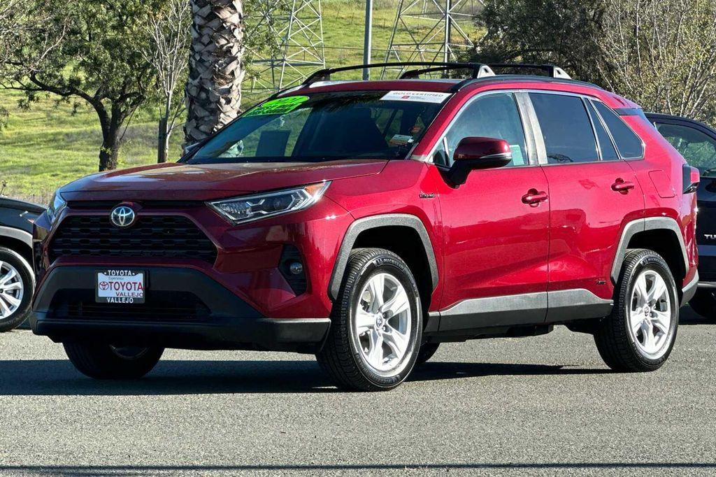 used 2021 Toyota RAV4 Hybrid car, priced at $33,000
