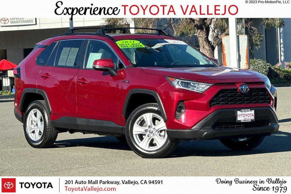 used 2021 Toyota RAV4 Hybrid car, priced at $33,000