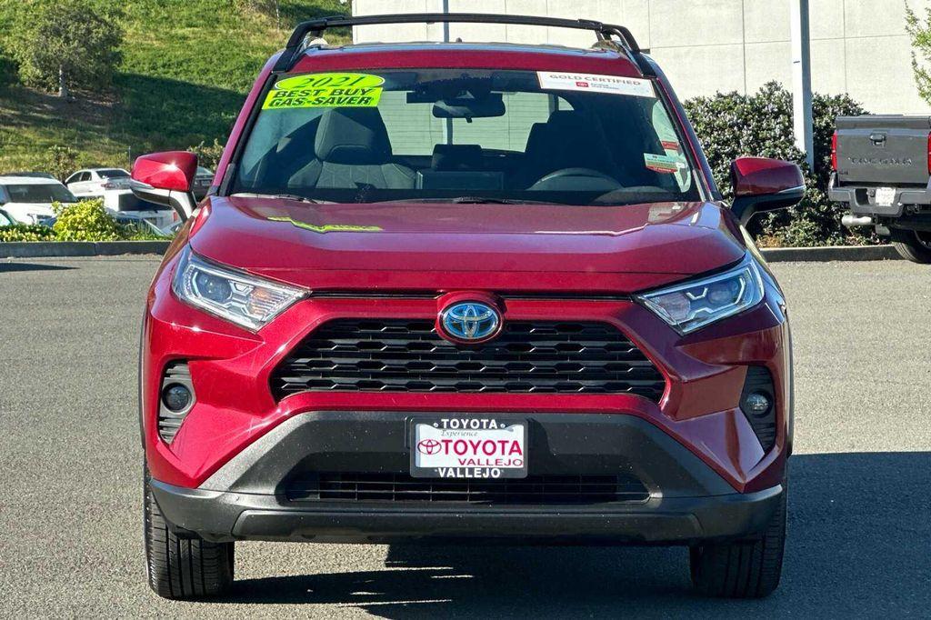 used 2021 Toyota RAV4 Hybrid car, priced at $33,000
