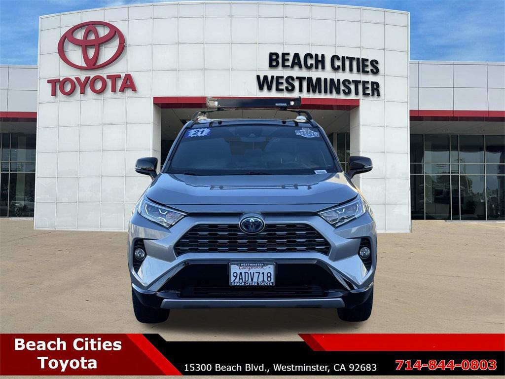 used 2021 Toyota RAV4 Hybrid car, priced at $25,796