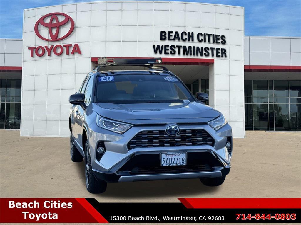 used 2021 Toyota RAV4 Hybrid car, priced at $25,796