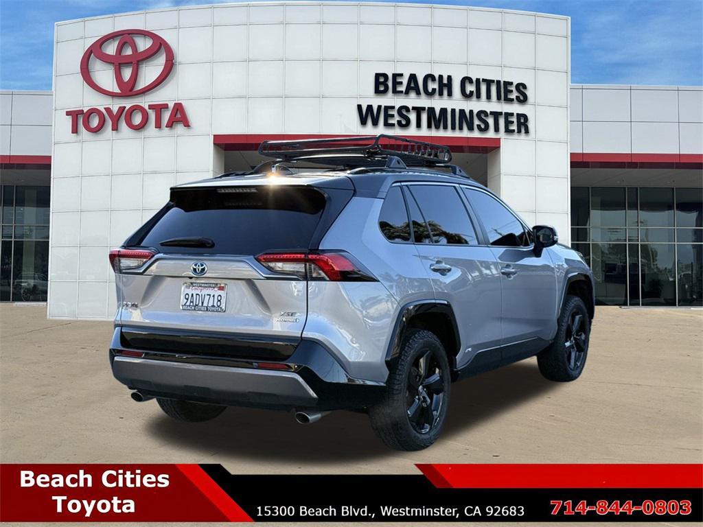 used 2021 Toyota RAV4 Hybrid car, priced at $25,796