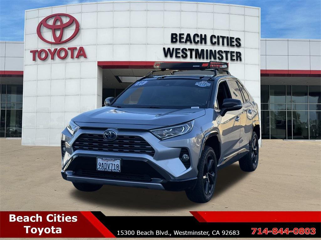 used 2021 Toyota RAV4 Hybrid car, priced at $25,796