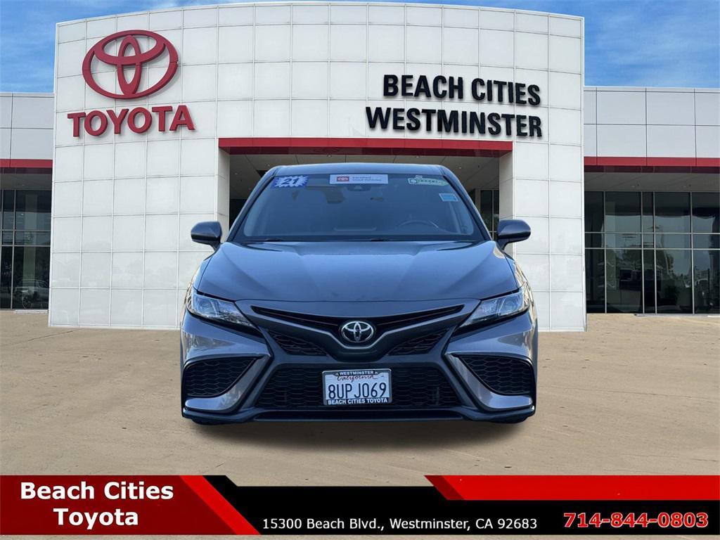 used 2021 Toyota Camry car, priced at $22,141