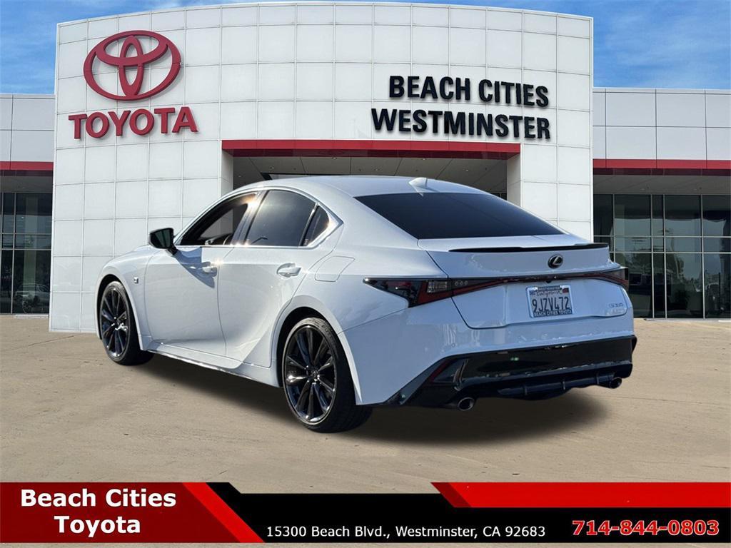 used 2023 Lexus IS 350 car, priced at $41,896