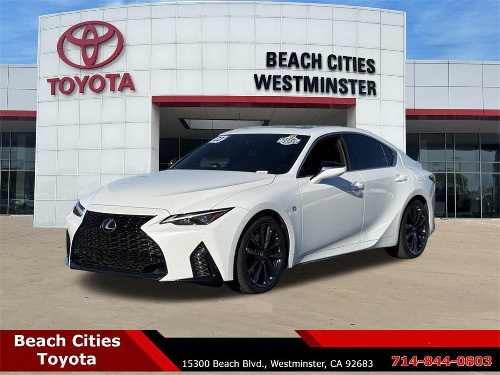 used 2023 Lexus IS 350 car, priced at $41,896