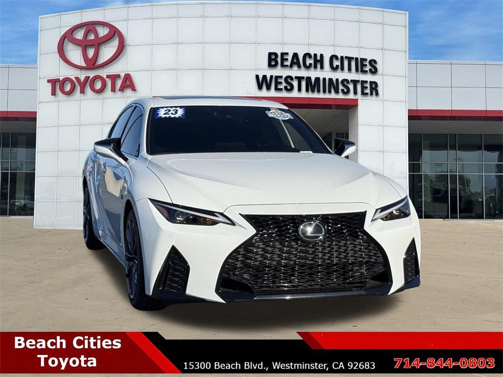 used 2023 Lexus IS 350 car, priced at $41,896
