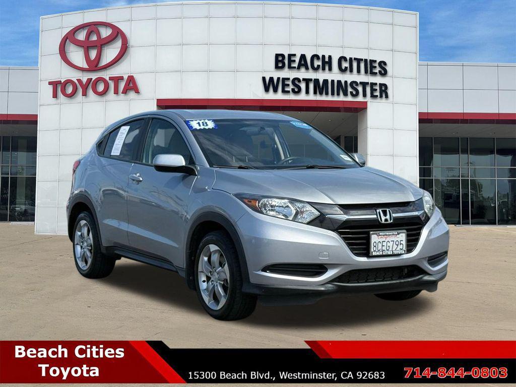 used 2018 Honda HR-V car, priced at $16,845