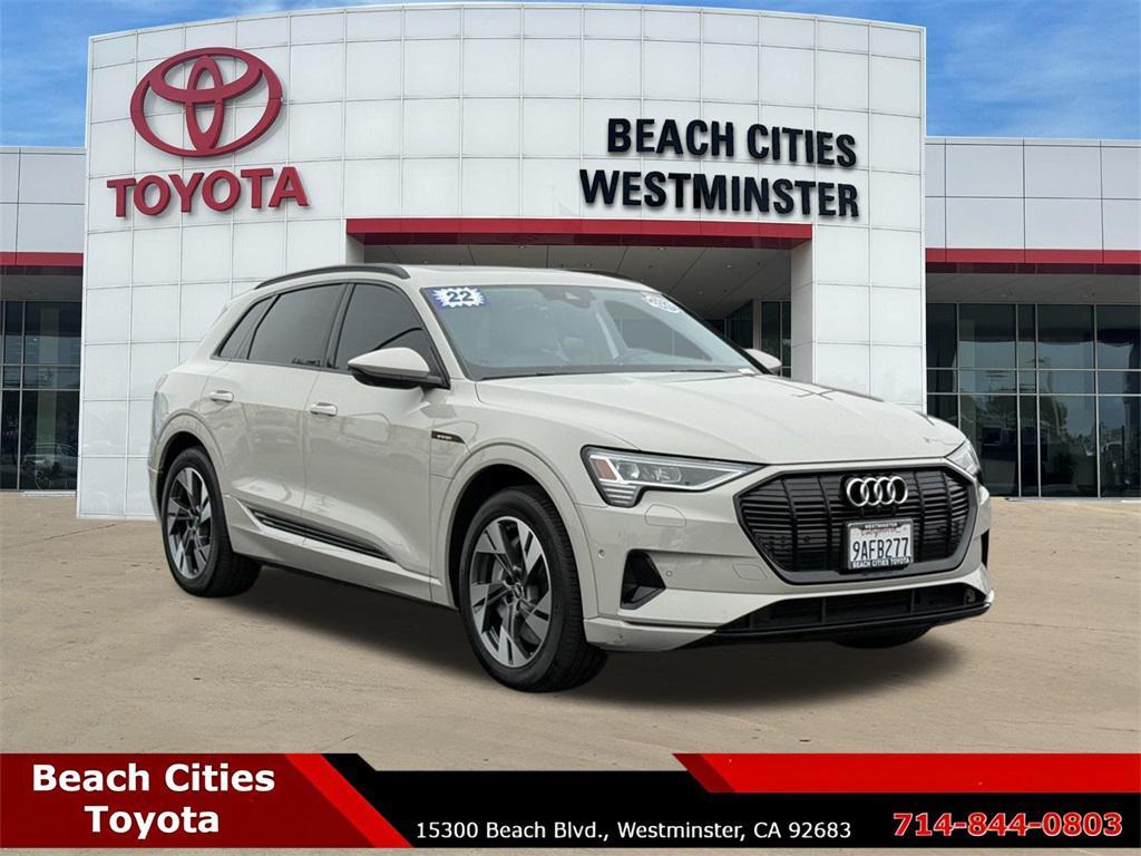 used 2022 Audi e-tron car, priced at $19,907