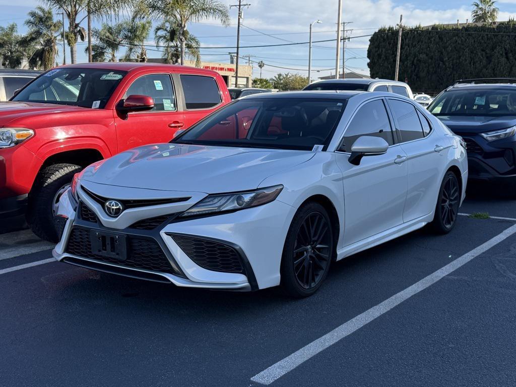 used 2021 Toyota Camry car, priced at $27,504