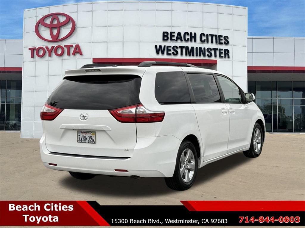 used 2017 Toyota Sienna car, priced at $15,428