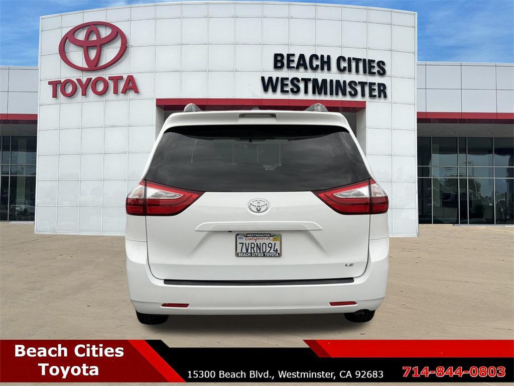 used 2017 Toyota Sienna car, priced at $15,428