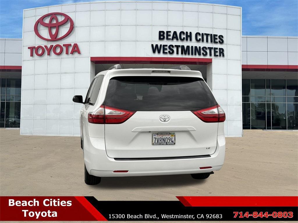 used 2017 Toyota Sienna car, priced at $15,428