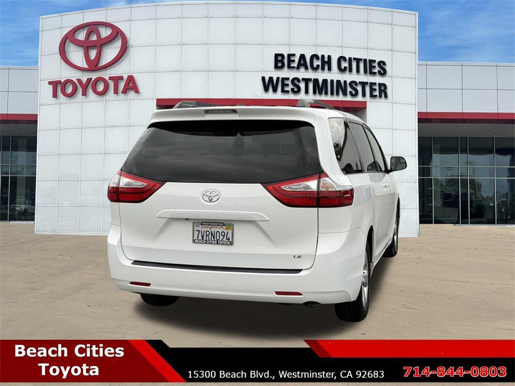 used 2017 Toyota Sienna car, priced at $15,428