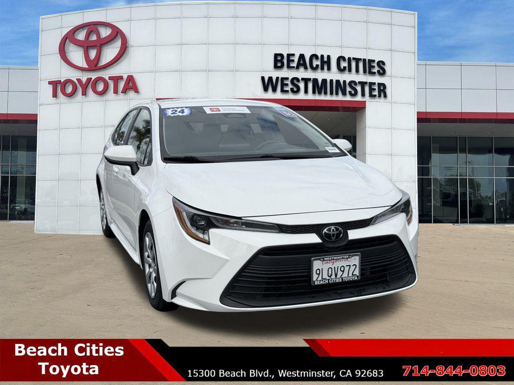 used 2024 Toyota Corolla car, priced at $18,915